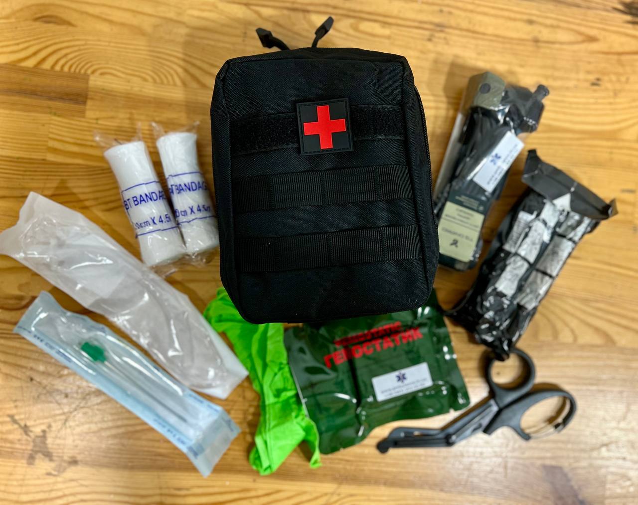 Оптимальна аптечка для військового